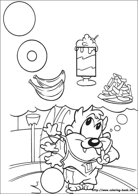 Baby Looney Tunes coloring picture